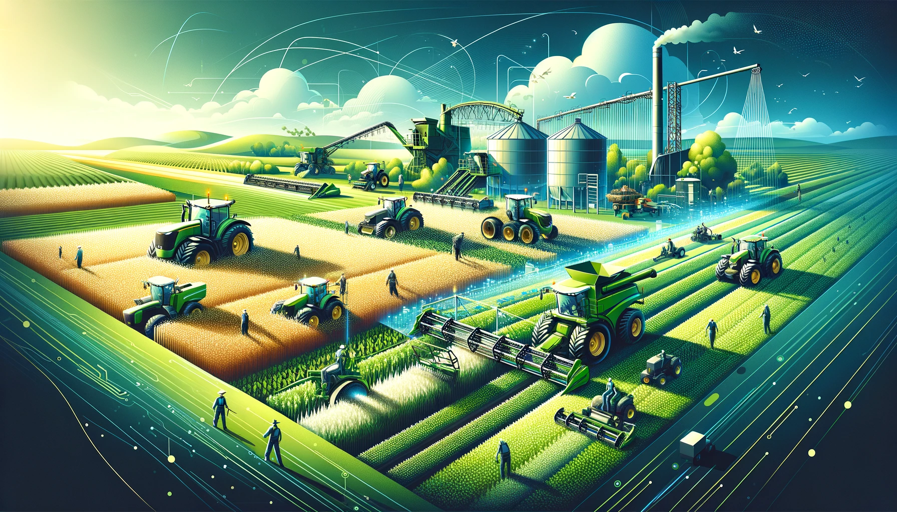 Agricultural machines