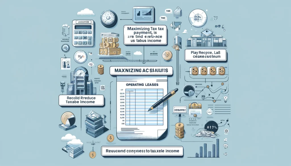 オペレーティングリースの節税効果を最大化する仕訳方法
